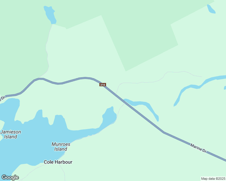 map of restaurants, bars, coffee shops, grocery stores, and more near Marine Drive in Guysborough