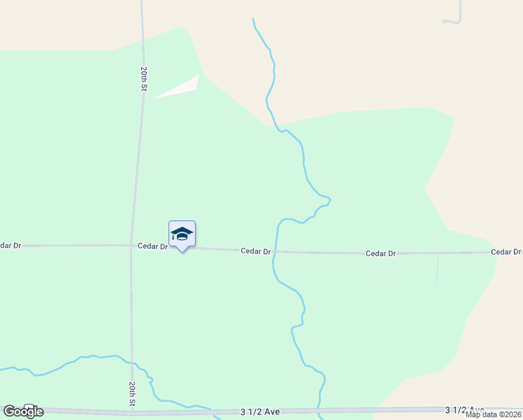 map of restaurants, bars, coffee shops, grocery stores, and more near 2038 Cedar Drive in Chetek