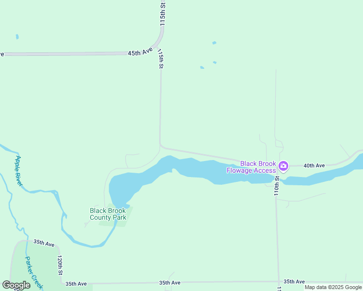 map of restaurants, bars, coffee shops, grocery stores, and more near 1149 40th Avenue in Amery