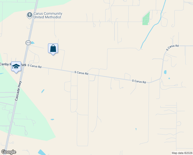 map of restaurants, bars, coffee shops, grocery stores, and more near 14963 South Carus Road in Oregon City