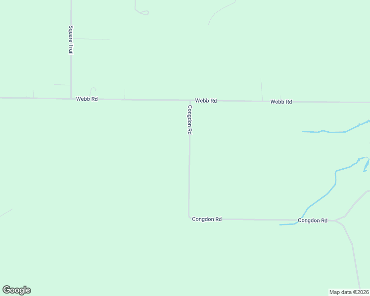 map of restaurants, bars, coffee shops, grocery stores, and more near 13190-13494 Congdon Road in Wolverine