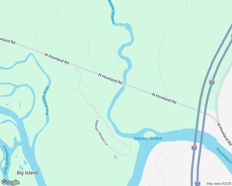 map of restaurants, bars, coffee shops, grocery stores, and more near 26 Oake Lane in Howland