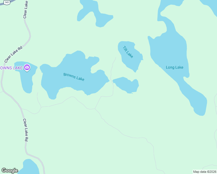 map of restaurants, bars, coffee shops, grocery stores, and more near 87 Browns Lake Road in Parry Sound