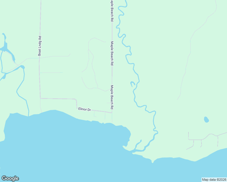 map of restaurants, bars, coffee shops, grocery stores, and more near 8634 Maple Beach Road in Wausaukee