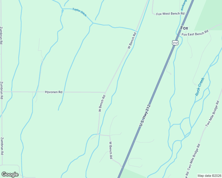 map of restaurants, bars, coffee shops, grocery stores, and more near 49 Hyvonen Lane in Roberts