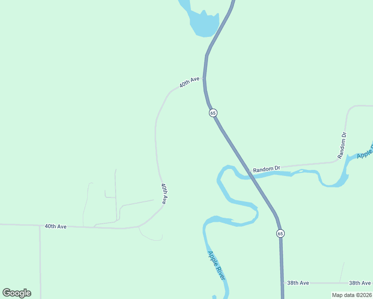 map of restaurants, bars, coffee shops, grocery stores, and more near 1714 40th Avenue in Amery