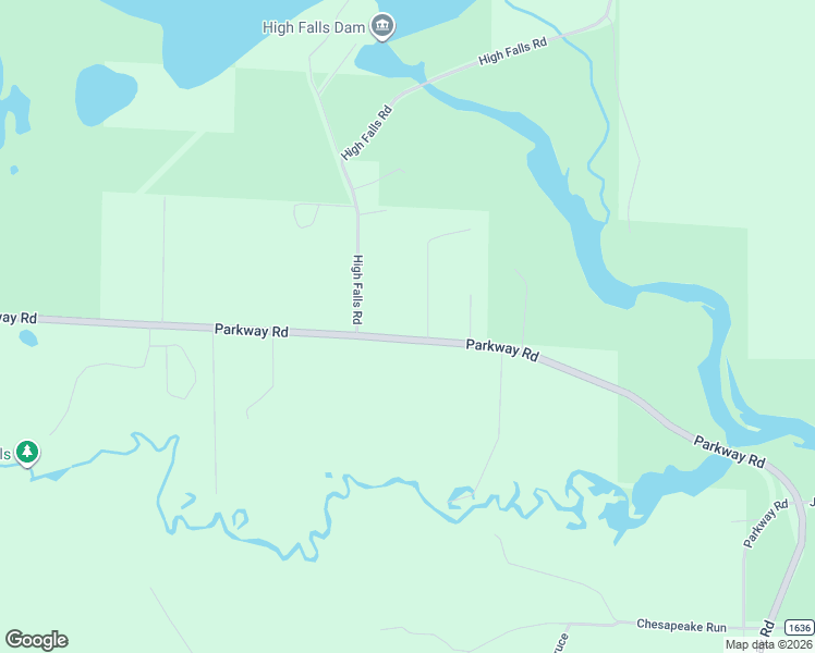 map of restaurants, bars, coffee shops, grocery stores, and more near 11966 Parkway Road in Crivitz