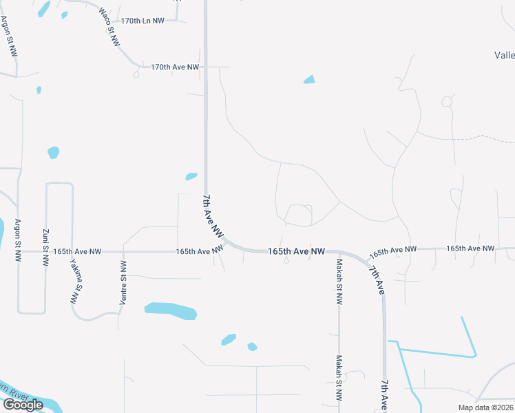 map of restaurants, bars, coffee shops, grocery stores, and more near 4619 165th Avenue Northwest in Andover