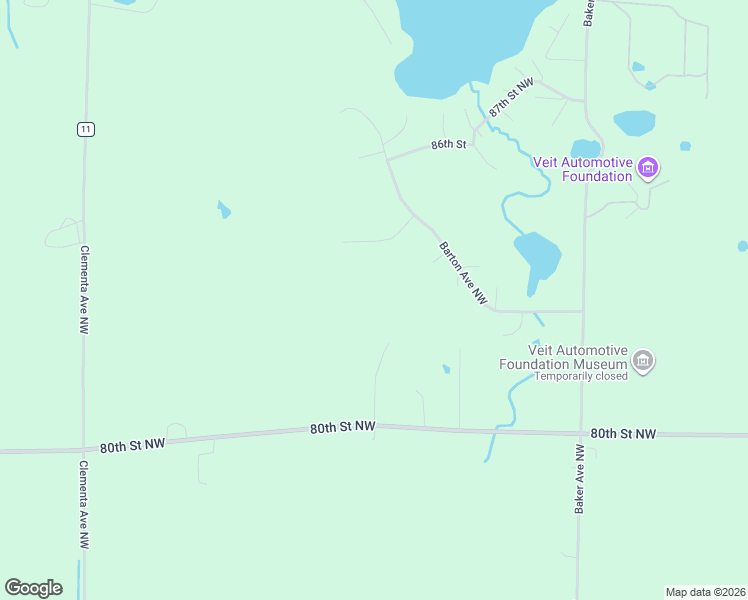 map of restaurants, bars, coffee shops, grocery stores, and more near 1329 85th Street Northwest in Buffalo