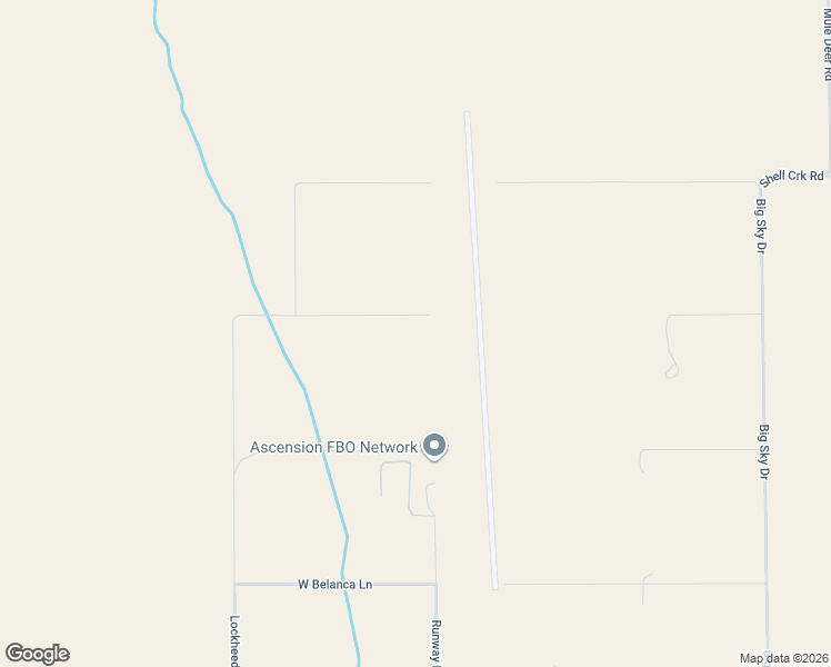 map of restaurants, bars, coffee shops, grocery stores, and more near 44 Alpha Taxi Way in Ennis