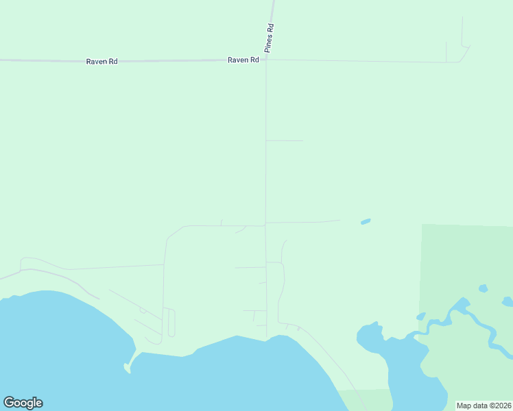 map of restaurants, bars, coffee shops, grocery stores, and more near N8719 Pines Road in Wausaukee