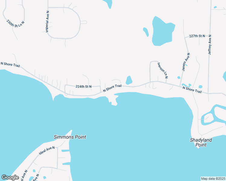 map of restaurants, bars, coffee shops, grocery stores, and more near 8621 North Shore Trail in Forest Lake