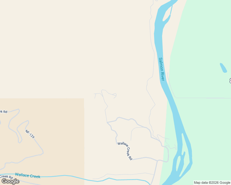 map of restaurants, bars, coffee shops, grocery stores, and more near Wallace Creek Road in Salmon
