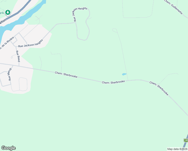 map of restaurants, bars, coffee shops, grocery stores, and more near 935 Chemin Sherbrooke in Hatley