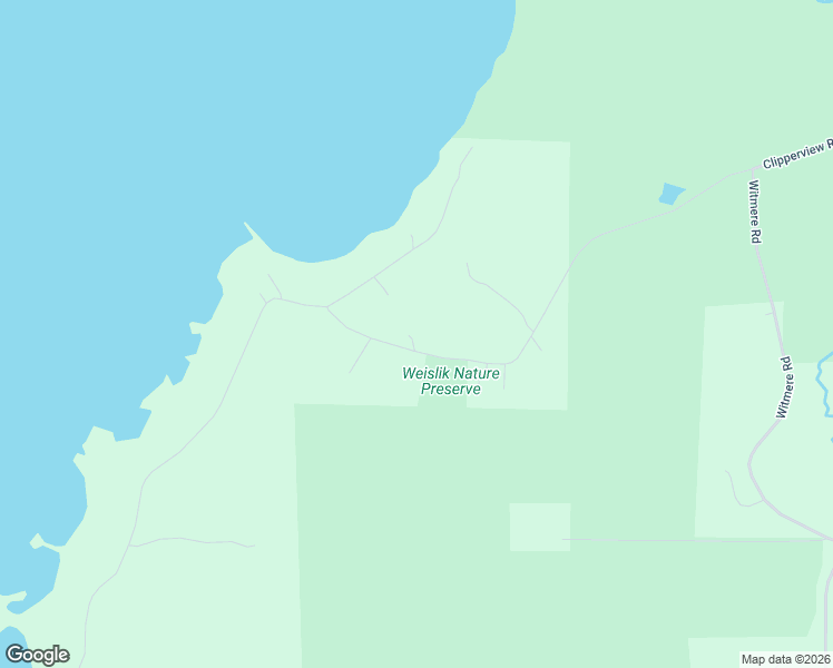 map of restaurants, bars, coffee shops, grocery stores, and more near 18815 Clipperview Road in Charlevoix