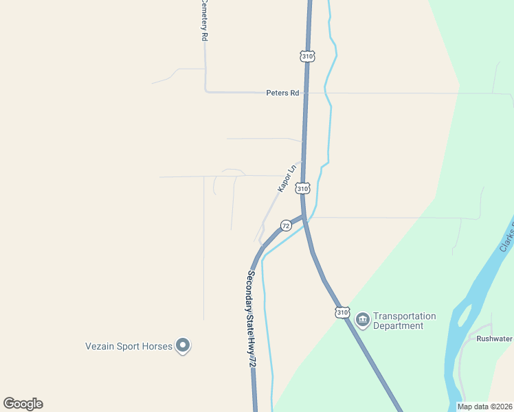 map of restaurants, bars, coffee shops, grocery stores, and more near 2131 Montana 72 in Bridger