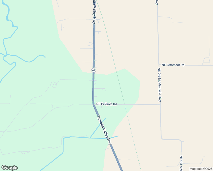 map of restaurants, bars, coffee shops, grocery stores, and more near 8250 Oregon 47 in Carlton