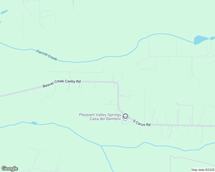 map of restaurants, bars, coffee shops, grocery stores, and more near 13392 South Carus Road in Oregon City