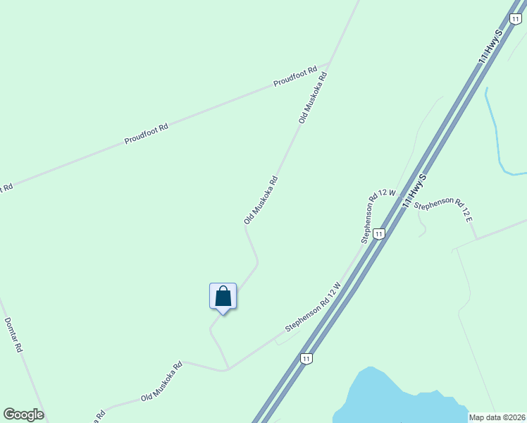 map of restaurants, bars, coffee shops, grocery stores, and more near 751 Old Muskoka Road in Huntsville