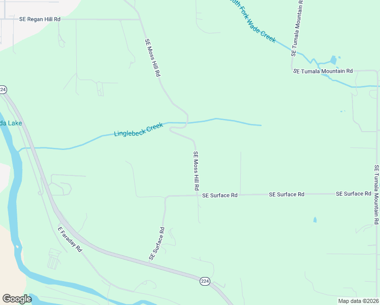 map of restaurants, bars, coffee shops, grocery stores, and more near 34155 Southeast Moss Hill Road in Estacada