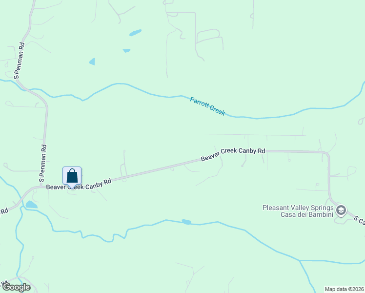 map of restaurants, bars, coffee shops, grocery stores, and more near 12720 South Carus Road in Oregon City