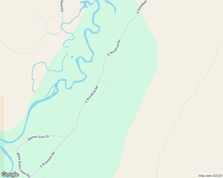 map of restaurants, bars, coffee shops, grocery stores, and more near 629 East Rosebud Road in Roscoe