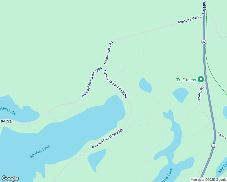 map of restaurants, bars, coffee shops, grocery stores, and more near 16495 Stathas Bay Lane in Mountain