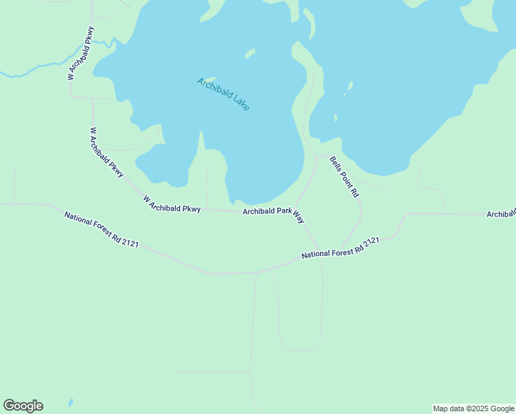 map of restaurants, bars, coffee shops, grocery stores, and more near 16523 Archibald Lake Road in Lakewood