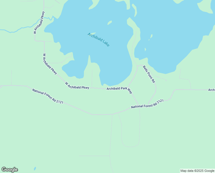 map of restaurants, bars, coffee shops, grocery stores, and more near 16523 Archibald Lake Road in Lakewood