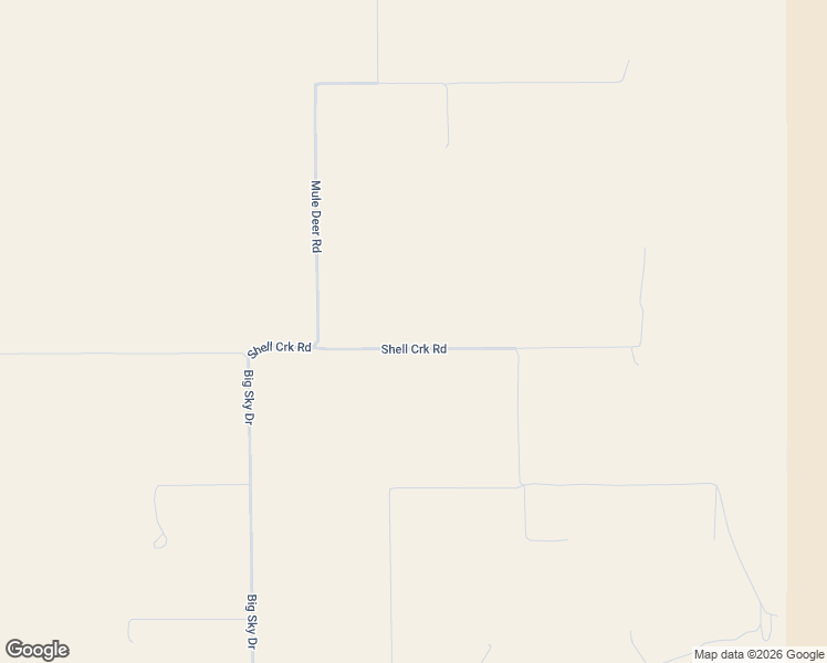 map of restaurants, bars, coffee shops, grocery stores, and more near Shell Creek Road in Ennis