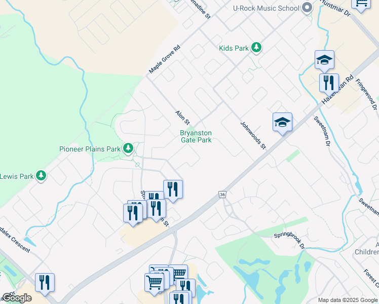 map of restaurants, bars, coffee shops, grocery stores, and more near in Ottawa