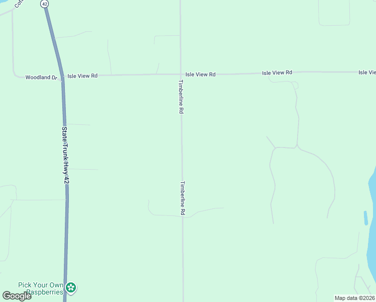 map of restaurants, bars, coffee shops, grocery stores, and more near 12462 Timberline Road in Ellison Bay
