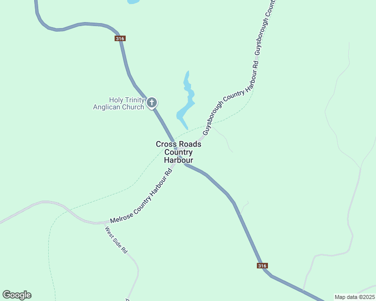 map of restaurants, bars, coffee shops, grocery stores, and more near 2 Guysborough Country Harbour Road in Cross Roads Country Harbour