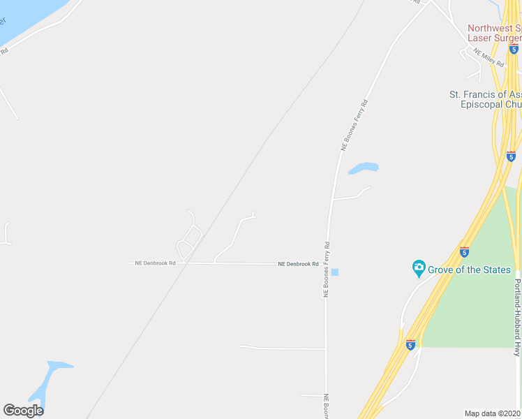 map of restaurants, bars, coffee shops, grocery stores, and more near 13329 Northeast Denbrook Road in Aurora