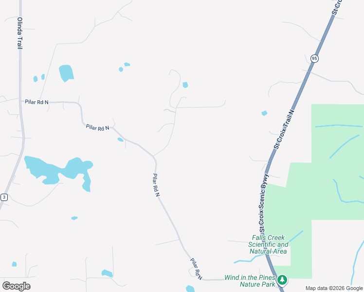 map of restaurants, bars, coffee shops, grocery stores, and more near 22845 Perkins Avenue North in Scandia