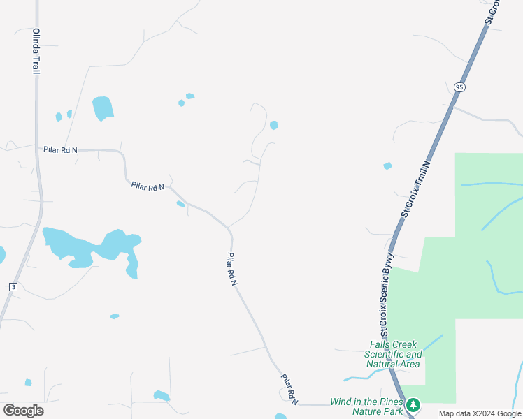 map of restaurants, bars, coffee shops, grocery stores, and more near 22845 Perkins Avenue North in Scandia