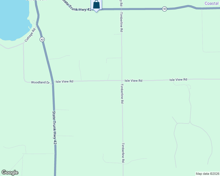 map of restaurants, bars, coffee shops, grocery stores, and more near 705 Isle View Road in Ellison Bay