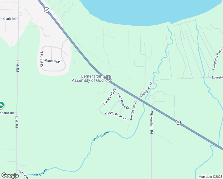 map of restaurants, bars, coffee shops, grocery stores, and more near Church Hill Dr in Charlevoix