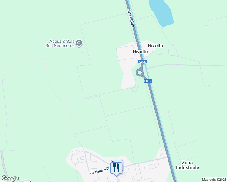 map of restaurants, bars, coffee shops, grocery stores, and more near 10 Via Giulio Natta in Provincia di Pavia