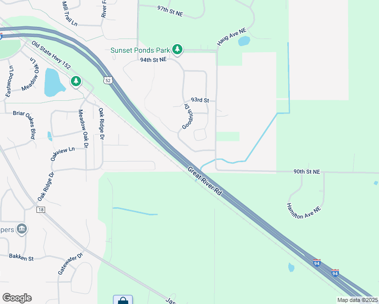 map of restaurants, bars, coffee shops, grocery stores, and more near 9093 Goodrich Drive in Monticello