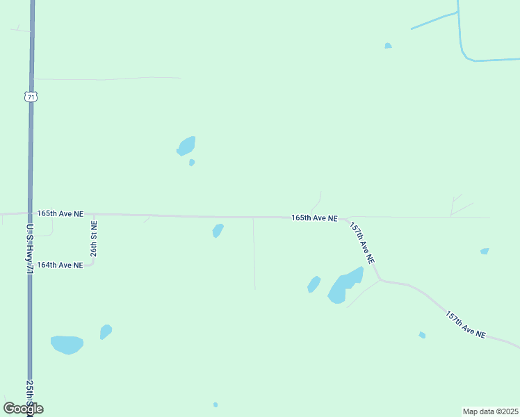 map of restaurants, bars, coffee shops, grocery stores, and more near 3525 165th Avenue Northeast in New London