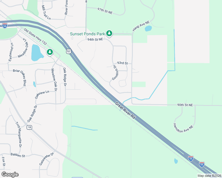 map of restaurants, bars, coffee shops, grocery stores, and more near 9148 Goodrich Drive in Monticello