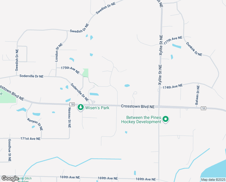 17348 Staples Street Northeast, Ham Lake MN Walk Score