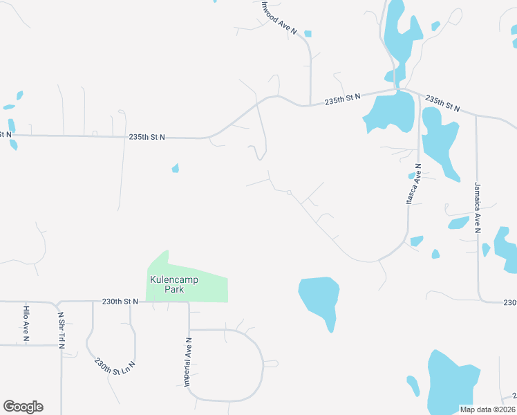 map of restaurants, bars, coffee shops, grocery stores, and more near 23099 Itasca Avenue North in Forest Lake