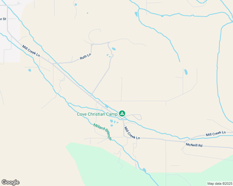 map of restaurants, bars, coffee shops, grocery stores, and more near 69797 Hidden Valley Lane in Cove