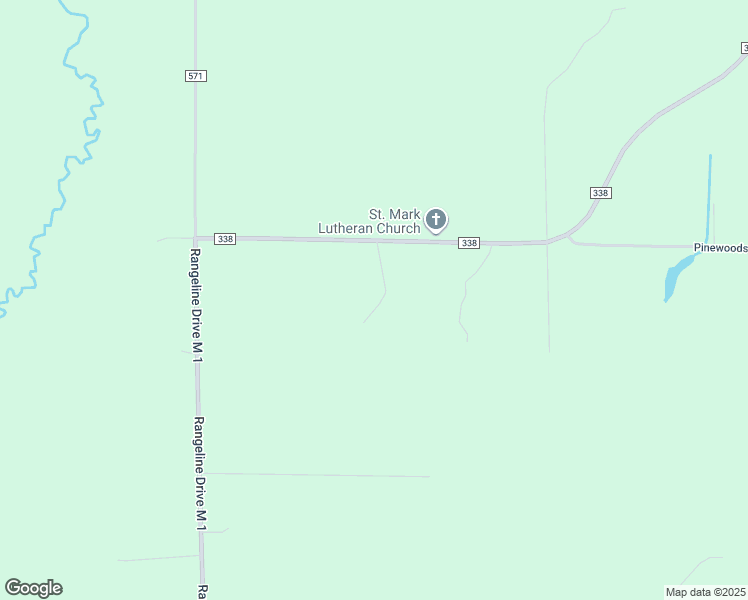 map of restaurants, bars, coffee shops, grocery stores, and more near W4735 County Road 338 in Wallace