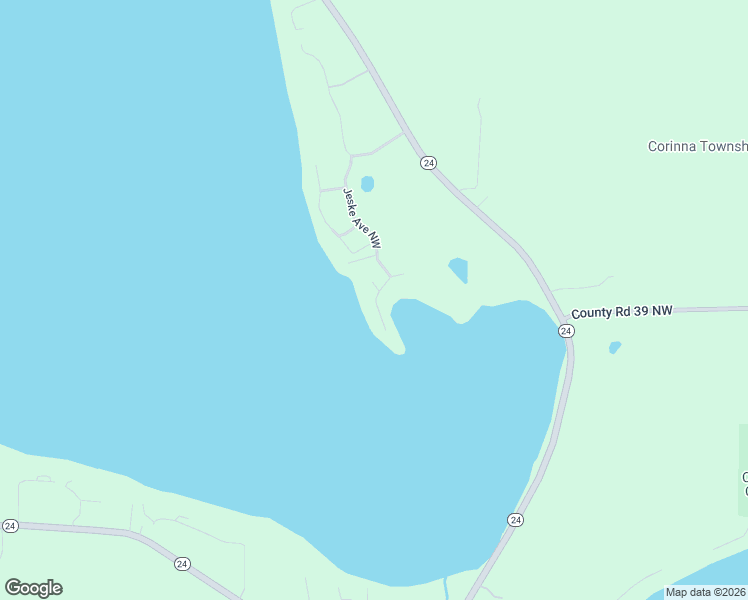 map of restaurants, bars, coffee shops, grocery stores, and more near 9509 Jeske Avenue Northwest in Annandale