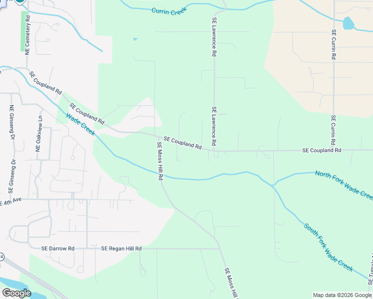 map of restaurants, bars, coffee shops, grocery stores, and more near 34040 Southeast Coupland Road in Estacada