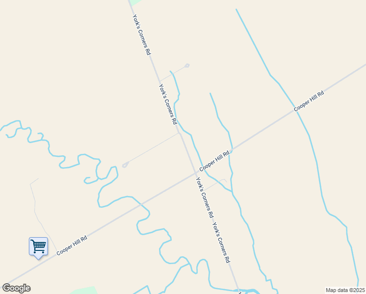 map of restaurants, bars, coffee shops, grocery stores, and more near 1810 York's Corners Road in Edwards