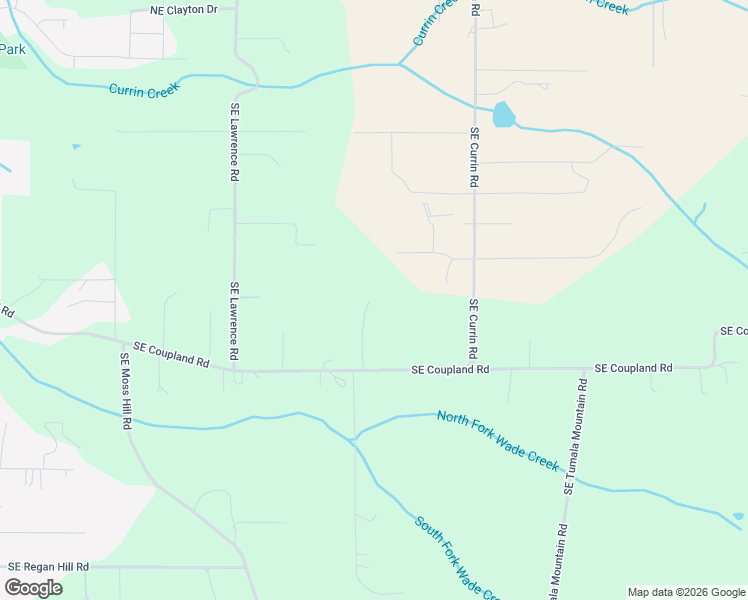 map of restaurants, bars, coffee shops, grocery stores, and more near 34809 Southeast Coupland Road in Estacada
